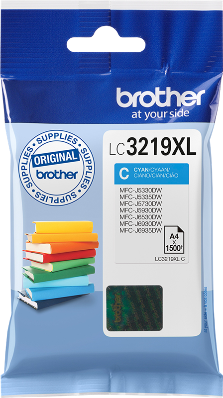Brother LC3219XLC Cyan Druckerpatrone