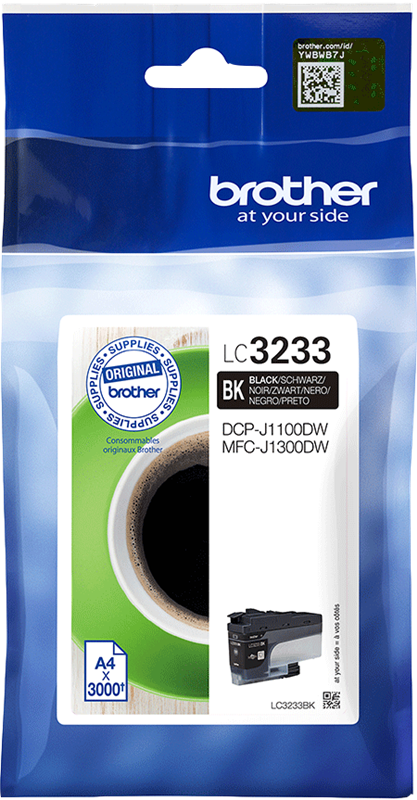 Brother LC3233BK Schwarz Druckerpatrone