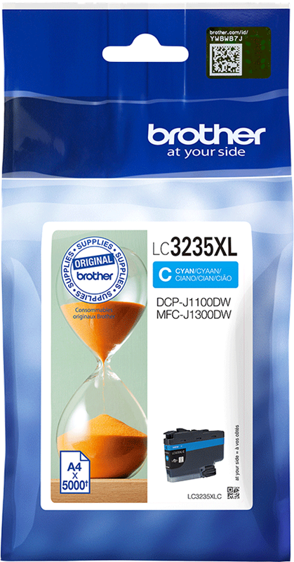 Brother LC3235XLC Cyan Druckerpatrone