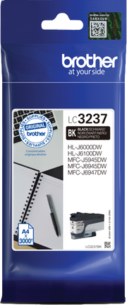 Brother LC3237BK Schwarz Druckerpatrone