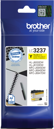 Brother LC3237Y Gelb Druckerpatrone