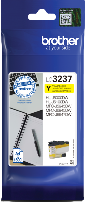 Brother LC3237Y Gelb Druckerpatrone