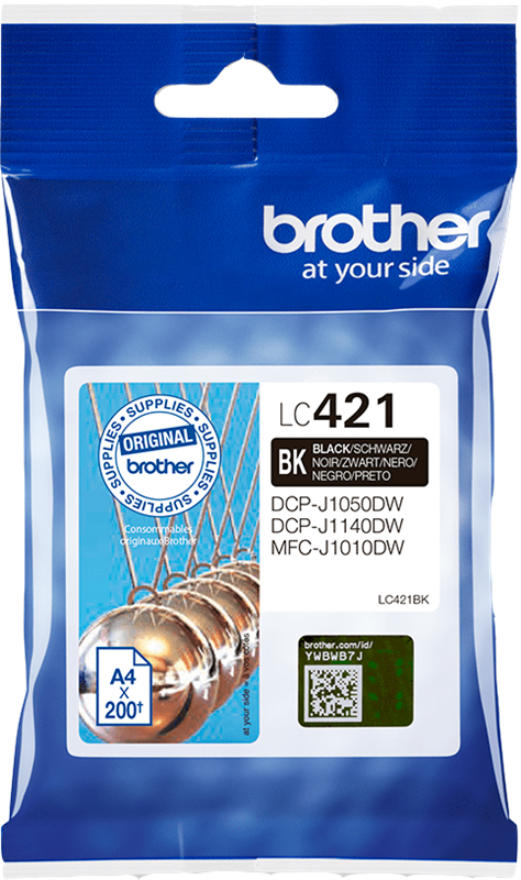 Brother LC421BK Schwarz Druckerpatrone