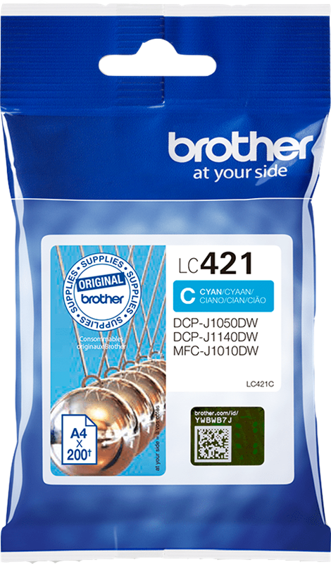Brother LC421C Cyan Druckerpatrone