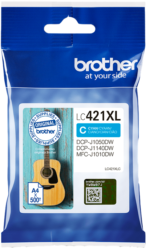 Brother LC421XLC Cyan Druckerpatrone