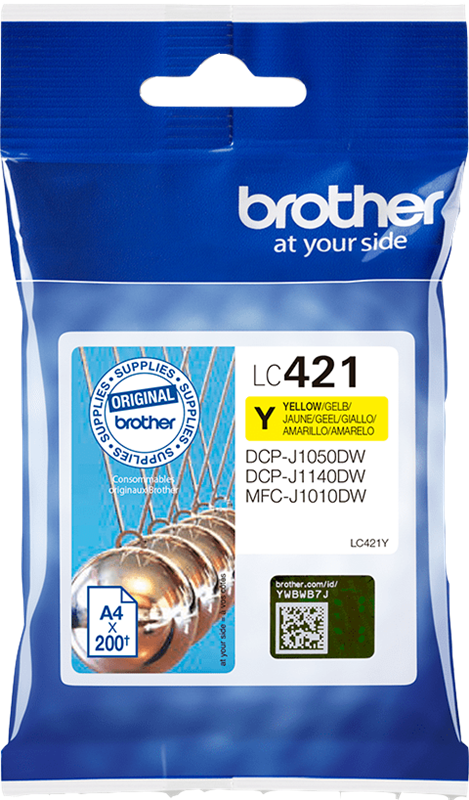 Brother LC421Y Gelb Druckerpatrone