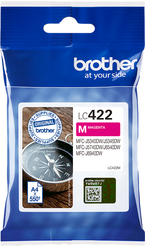 Brother LC422M Magenta Druckerpatrone