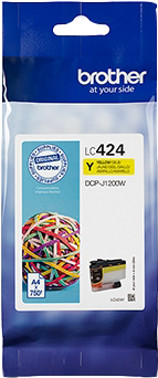 Brother LC424Y Gelb Druckerpatrone