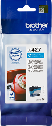 Brother LC427C Cyan Druckerpatrone