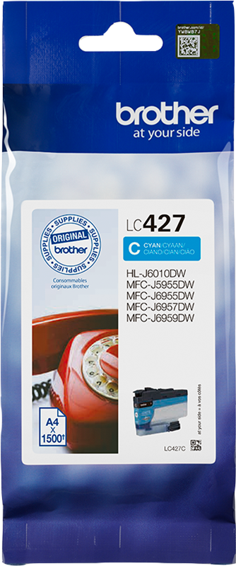 Brother LC427C Cyan Druckerpatrone