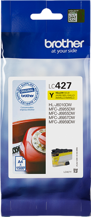 Brother LC427Y Gelb Druckerpatrone