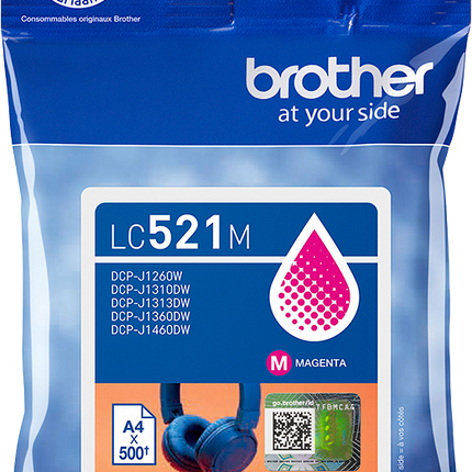 Brother LC521M Magenta Druckerpatrone
