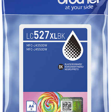 Brother LC527XLBK Schwarz Druckerpatrone