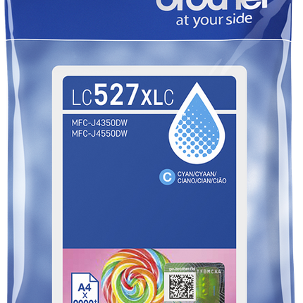Brother LC527XLC Cyan Druckerpatrone