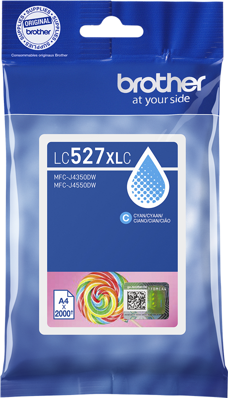 Brother LC527XLC Cyan Druckerpatrone