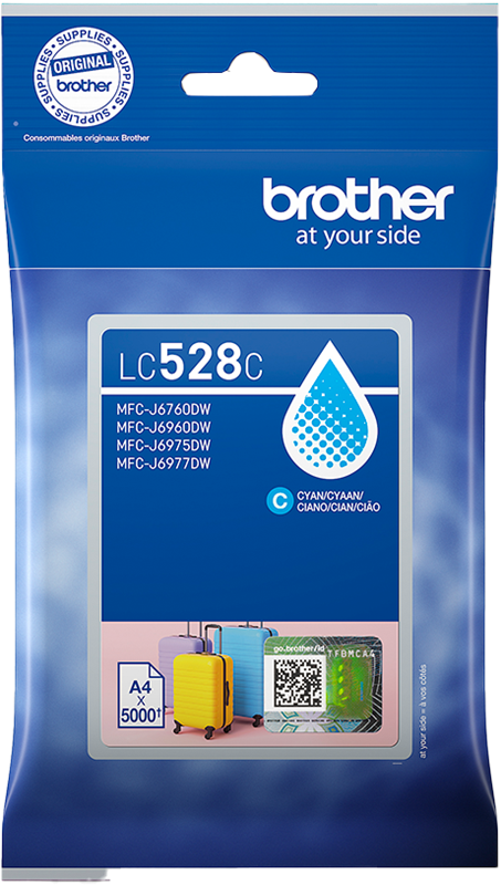 Brother LC528C Cyan Druckerpatrone
