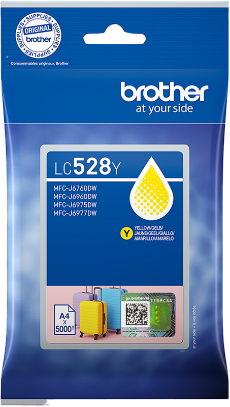 Brother LC528Y Gelb Druckerpatrone