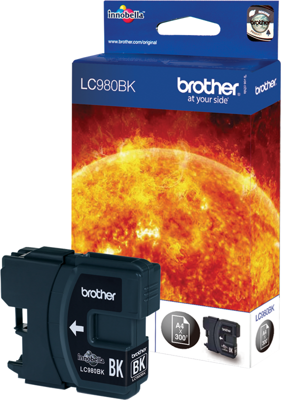 Brother LC980BK Schwarz Druckerpatrone