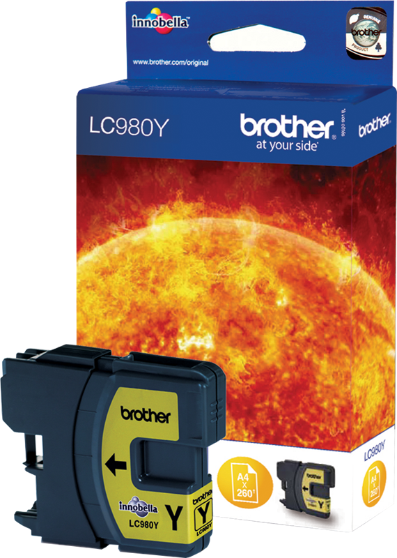 Brother LC980Y Gelb Druckerpatrone