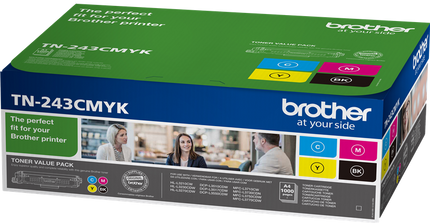 Brother TN-243CMYK Multipack Schwarz / Cyan / Magenta / Gelb