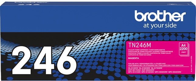 Brother TN-246M Magenta Toner