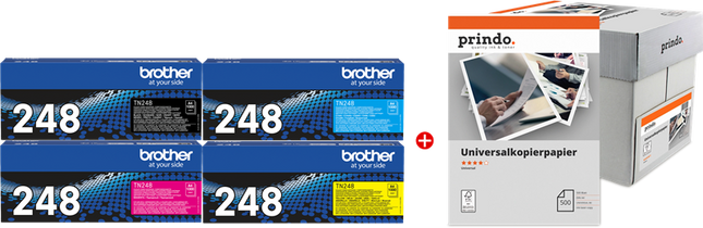 Brother TN-248 MCVP Schwarz / Cyan / Magenta / Gelb / Weiss Value Pack