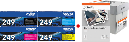 Brother TN-249 MCVP Schwarz / Cyan / Magenta / Gelb / Weiss Value Pack