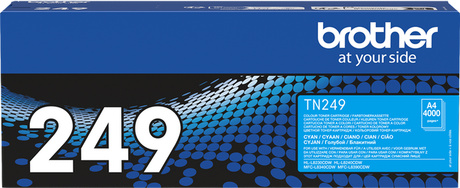 Brother TN-249C Cyan Toner