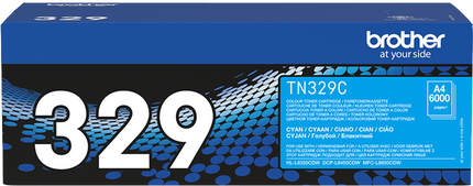 Brother TN-329C Cyan Toner