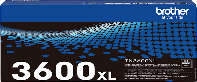 Brother TN-3600XL Schwarz Toner