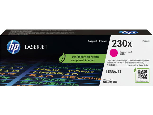 HP 230X Magenta Original LaserJet Tonerkartusche W2303X