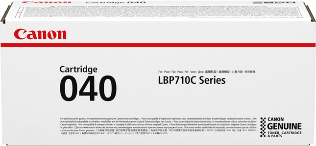 Canon 040bk Schwarz Toner