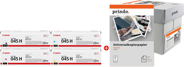 Canon 045H MVCP Schwarz / Cyan / Magenta / Gelb Value Pack