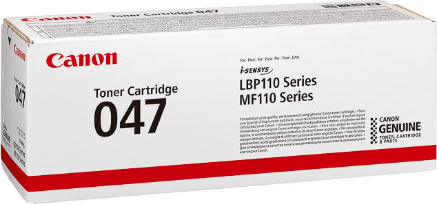 Canon 047 bk Schwarz Toner