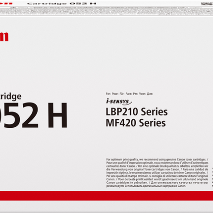 Canon 052h Schwarz Toner