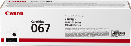 Canon 067 bk Schwarz Toner