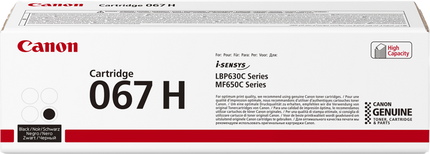 Canon 067 hbk Schwarz Toner