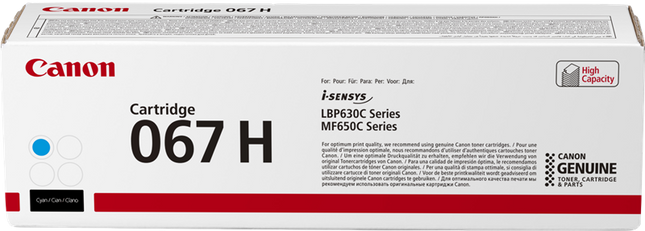 Canon 067 hc Cyan Toner
