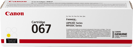 Canon 067 y Gelb Toner
