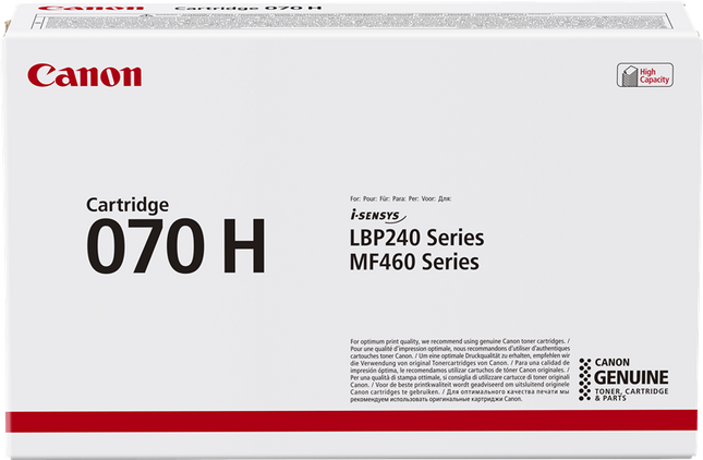 Canon 070 H Schwarz Toner