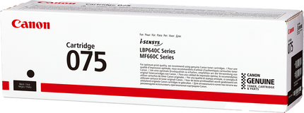 Canon 075 bk Schwarz Toner