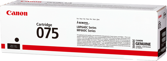 Canon 075 bk Schwarz Toner