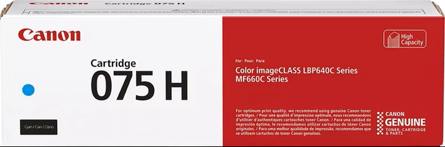 Canon 075 hc Cyan Toner