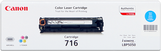 Canon 716c Cyan Toner