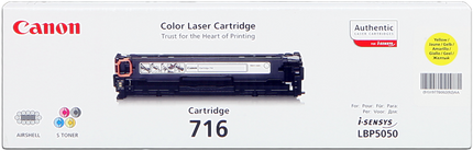 Canon 716y Gelb Toner