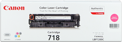 Canon 718 M Magenta Toner