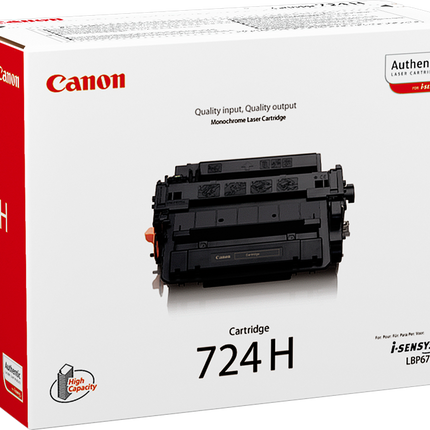 Canon 724h Schwarz Toner