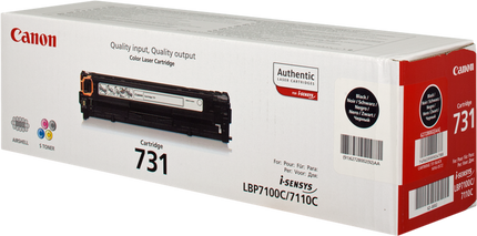 Canon 731 BK Schwarz Toner