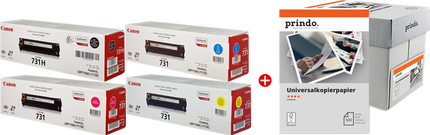 Canon 731 MCVP Schwarz / Cyan / Magenta / Gelb Value Pack