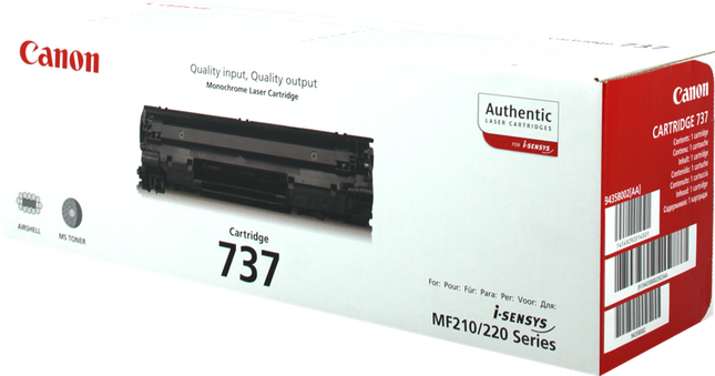 Canon 737 Schwarz Toner